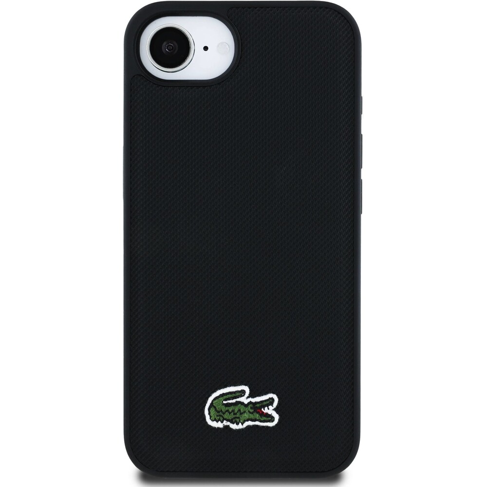 Lacoste-Iconic-Petit-Pique-Woven-Logo-MagSafe-kryt-iPhone-17e-16e-cerny