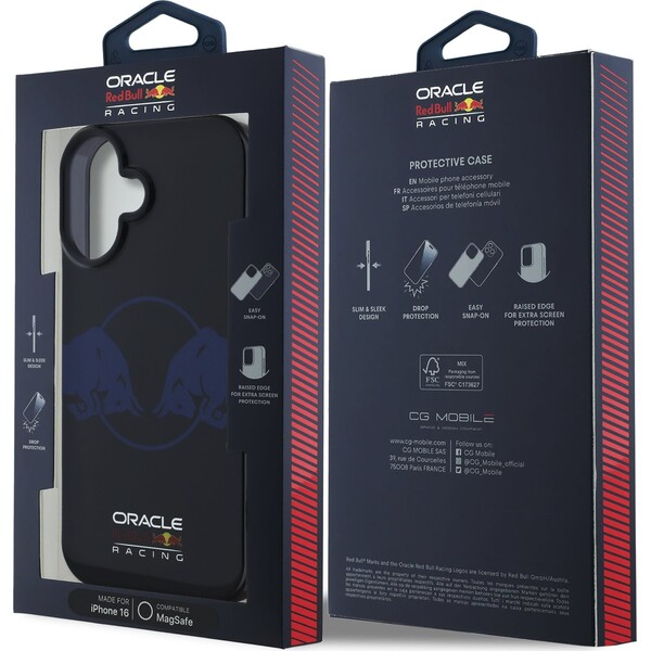 Oracle-Red-Bull-Racing-PC-TPU-Two-Bulls-Magsafe-kryt-iPhone-16-modry