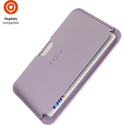 FIXED MagWallet Slim MagSafe peněženka světle fialová