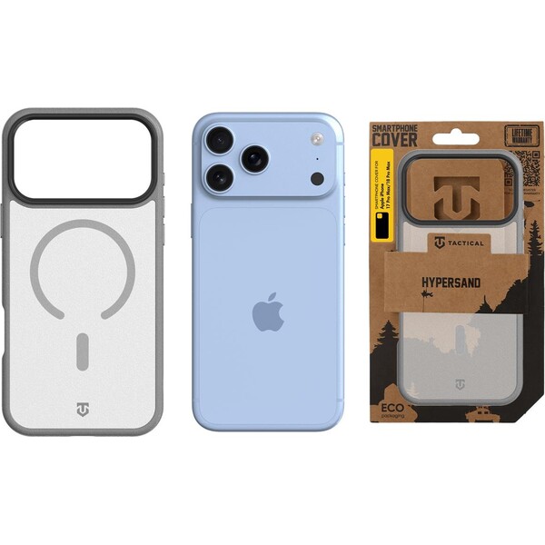 Tactical-MagForce-Hypersand-MagSafe-kryt-Apple-iPhone-17-Pro-Max-18-Pro-Max-Light-Grey
