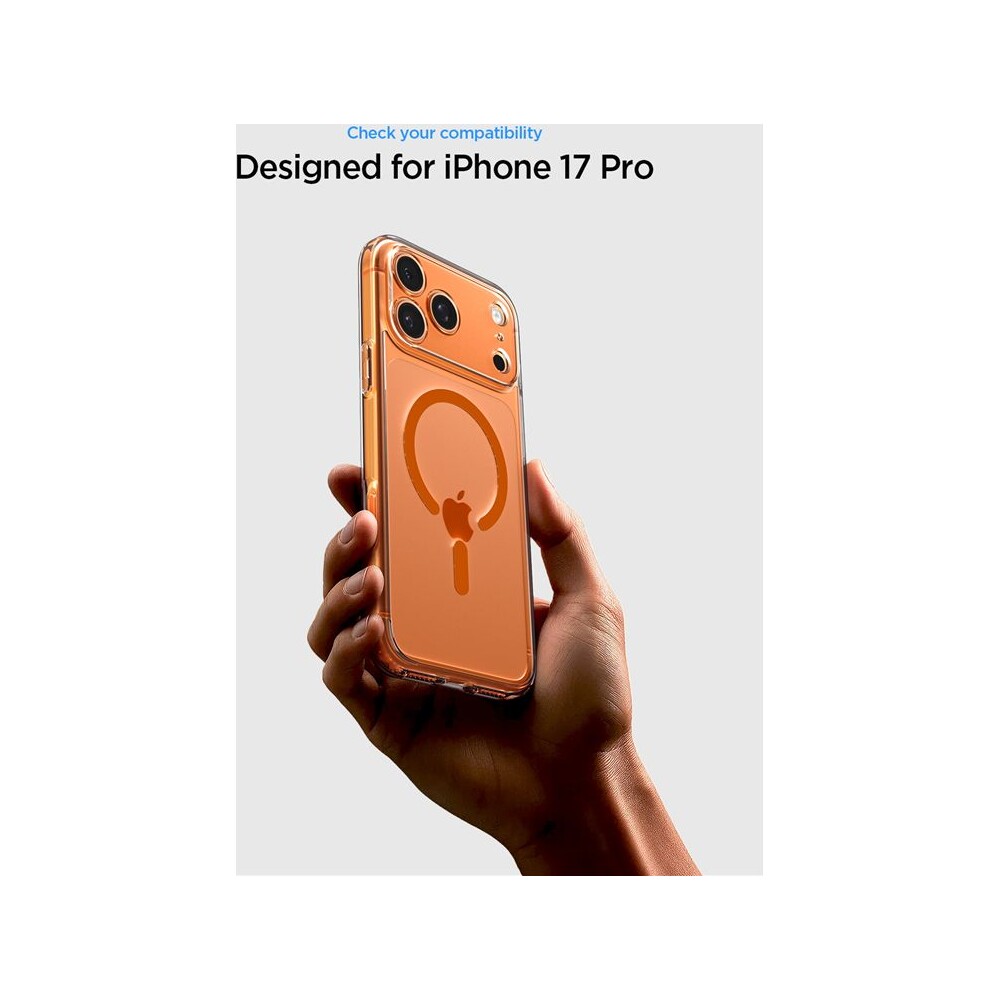 Spigen-Ultra-Hybrid-MagSafe-kryt-iPhone-17-Pro-clear-orange
