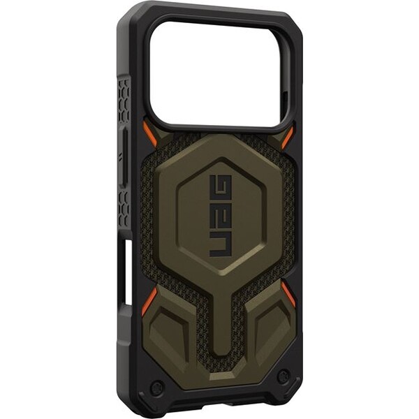 UAG-Monarch-Pro-MagSafe-Kevlar-kryt-iPhone-17-Pro-zeleny