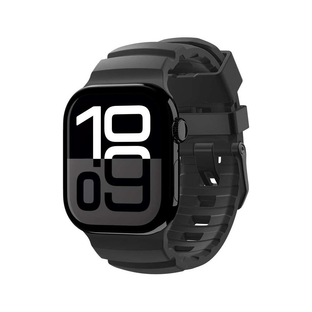 Spigen-Silicone-Band-reminek-Apple-Watch-49-46-45-44mm-cerny