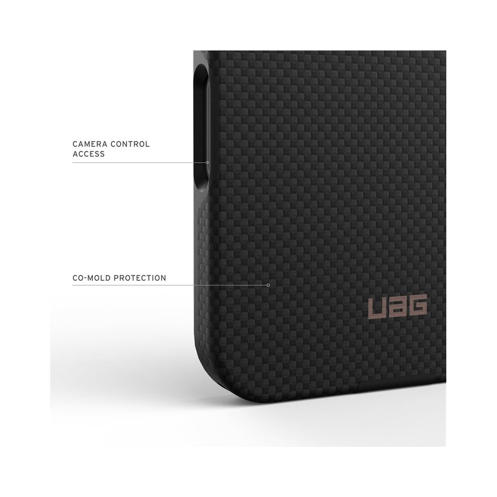UAG-Fibr-Armr-MagSafe-kryt-iPhone-17-Pro-Max-kevlar-cerny-bronzovy