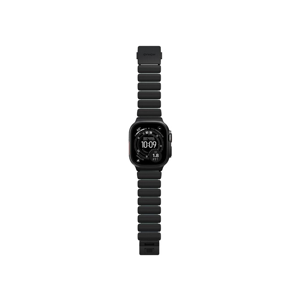 Nomad-Stratos-Band-FKM-reminek-Apple-Watch-45-46-49mm-Black-Titanium-Icy-Blue