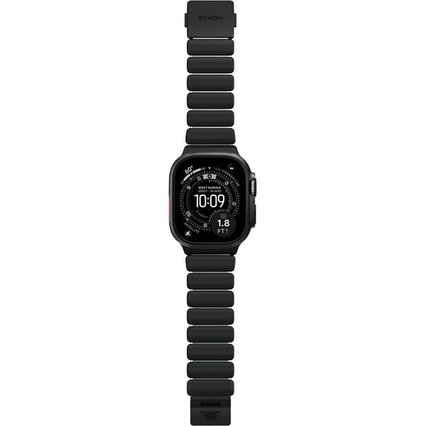 Nomad-Stratos-Band-FKM-reminek-Apple-Watch-45-46-49mm-Black-Titanium-Icy-Blue