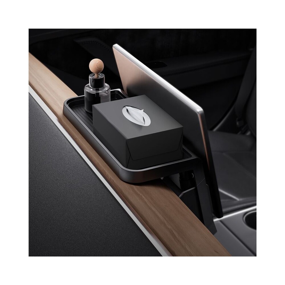 Spigen-Under-Screen-Storage-organizer-pod-displej-Tesla-Model-Y-3-cerny