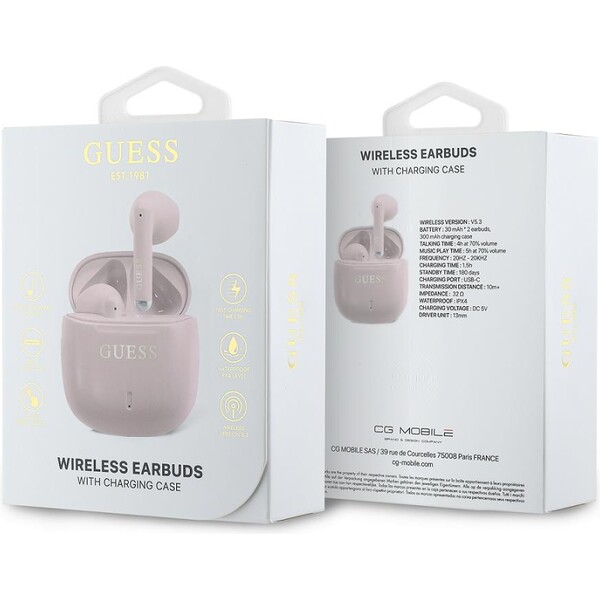Guess-Printed-Classic-Logo-TWS-bezdratova-sluchatka-ruzova