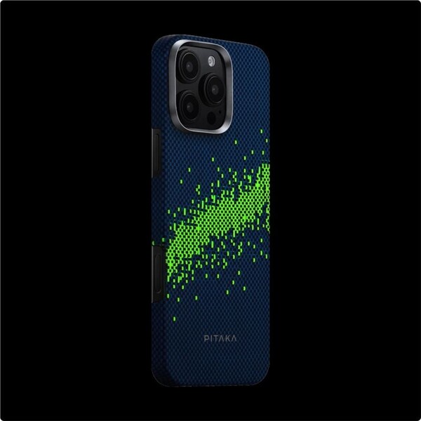 Pitaka-StarPeak-Luminous-Case-svitici-kryt-iPhone-16-Pro-Milky-way-galaxy