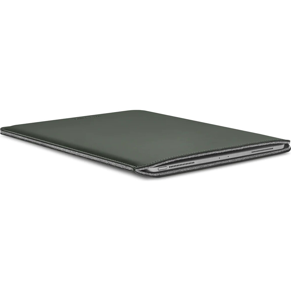 Woolnut-Matte-PU-Sleeve-pouzdro-iPad-Pro-12-9-iPad-Pro-13-iPad-Air-13-tmave-zelene