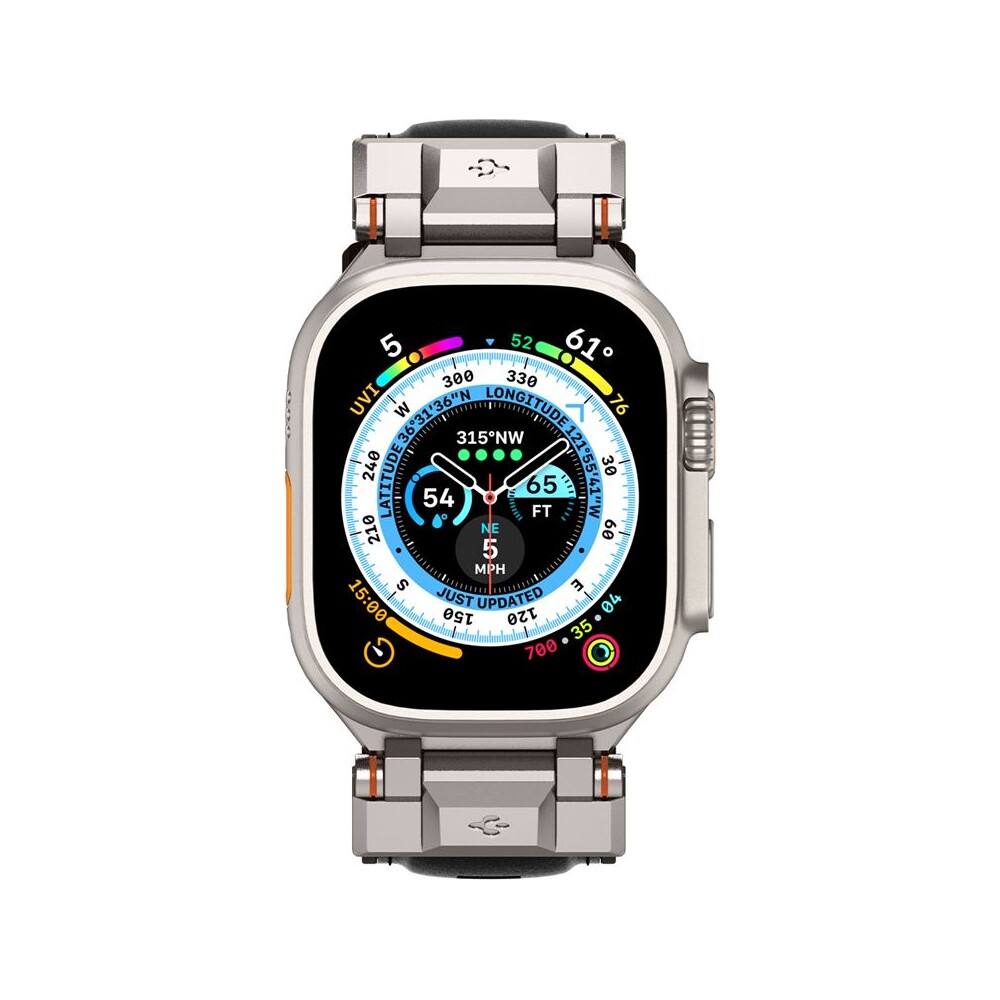 Spigen-DuraPro-Armor-PU-reminek-Apple-Watch-Ultra-49-45-44-42mm-cerny