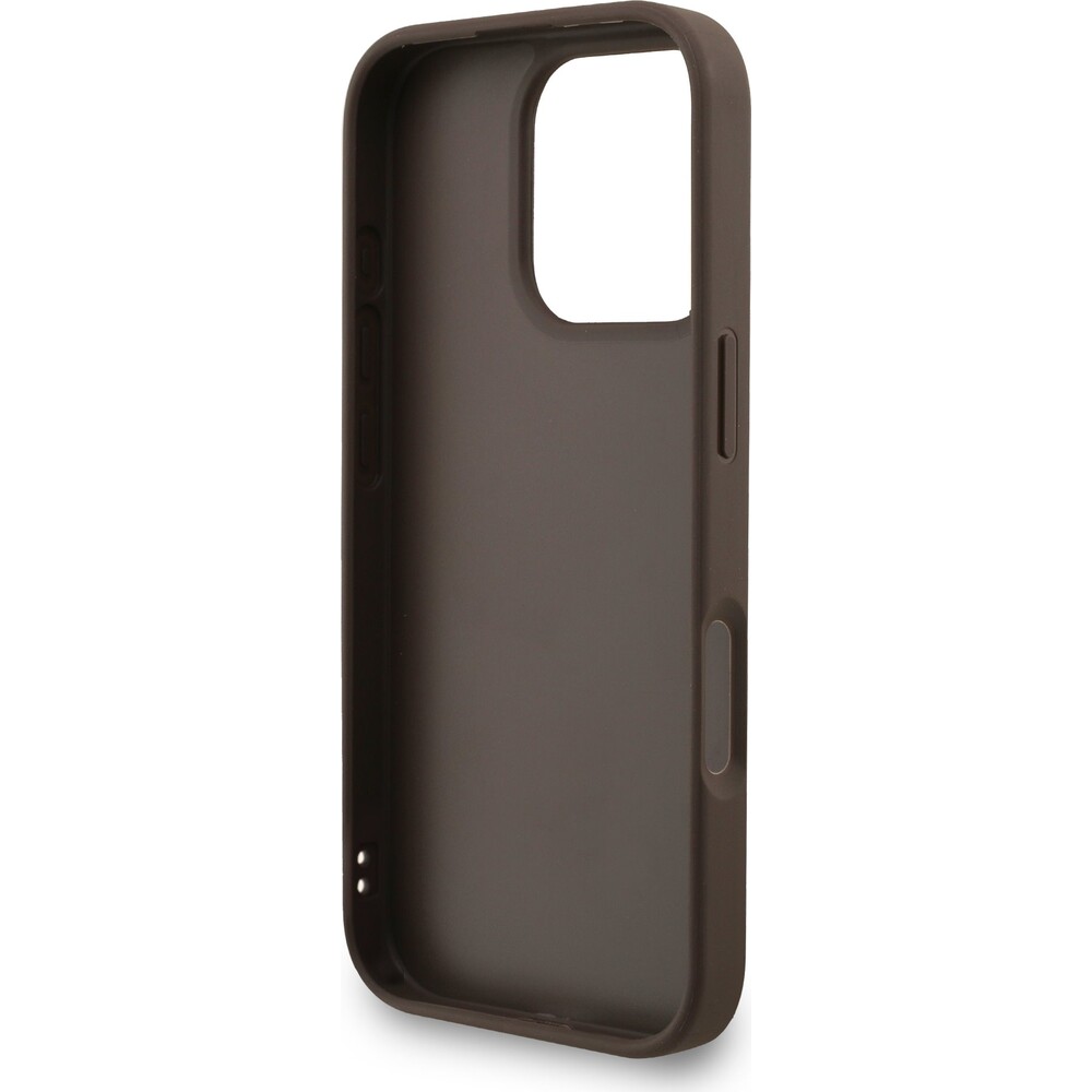 Guess-PU-4G-Metal-Logo-Strap-kryt-iPhone-16-Pro-Max-hnedy