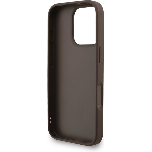 Guess-PU-4G-Metal-Logo-Strap-kryt-iPhone-16-Pro-Max-hnedy