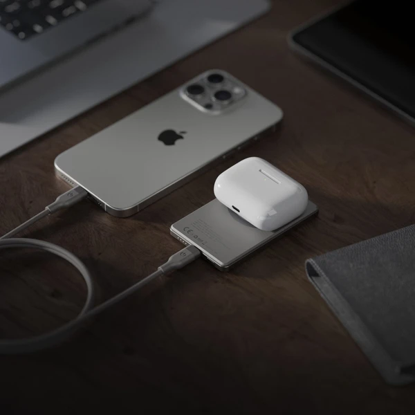 ENERGEA AluPac Mini 5K, MagSafe hliníková powerbanka, 5000mAh, přírodní titan - Powerbanky - Obrázek 07c08b304cf748178c4bab91c5a56f38