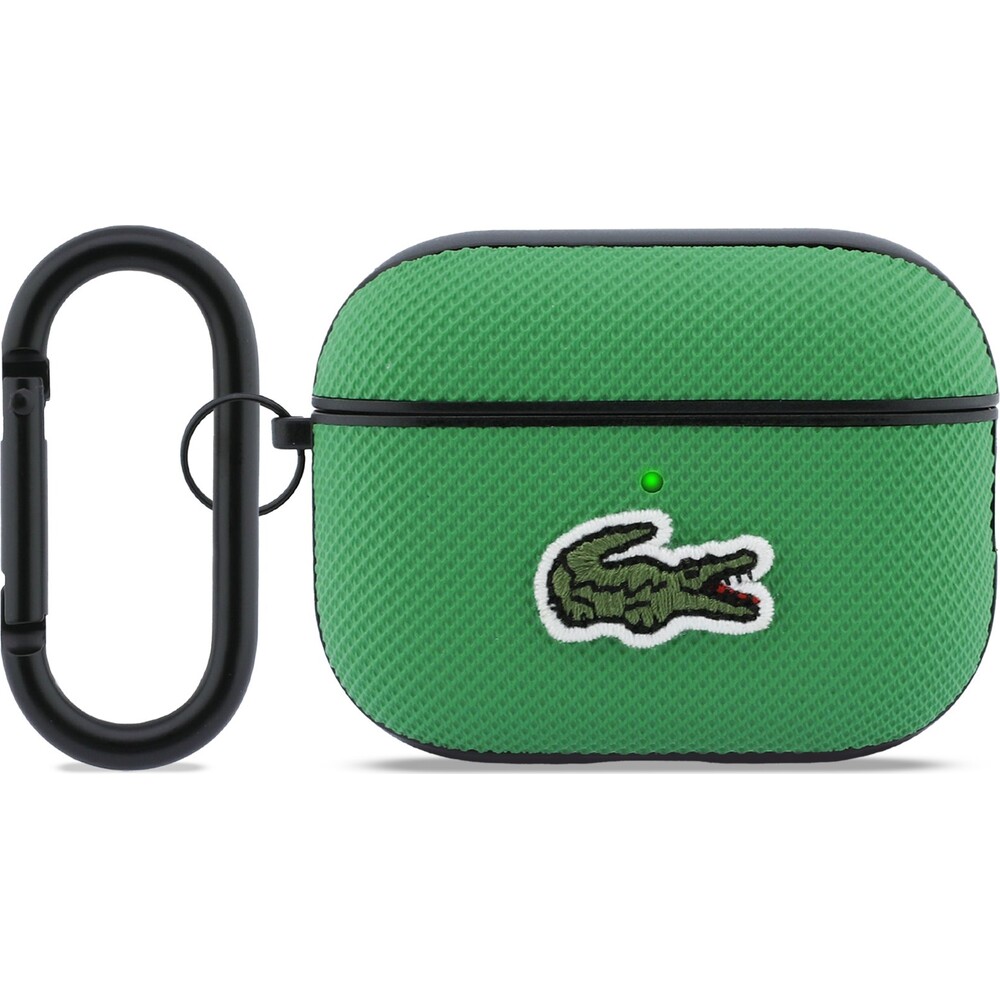 Lacoste-Petit-Pique-Croc-Logo-Patch-Pouzdro-pro-AirPods-Pro-3-zelene
