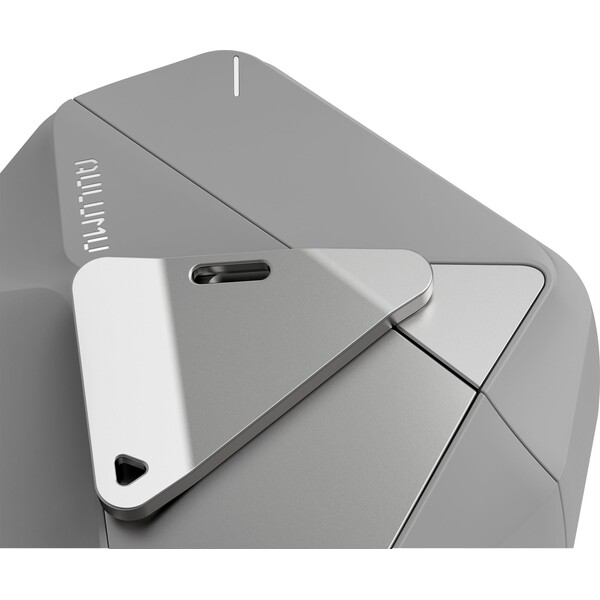 Aulumu-A29-Geometric-Case-pouzdro-AirPods-4-Gray