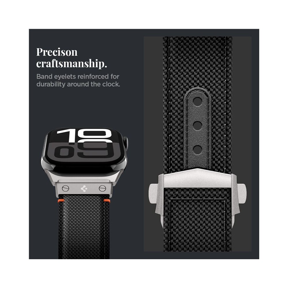 Spigen-Classic-Fit-reminek-Apple-Watch-49-46-45-44mm-cerny