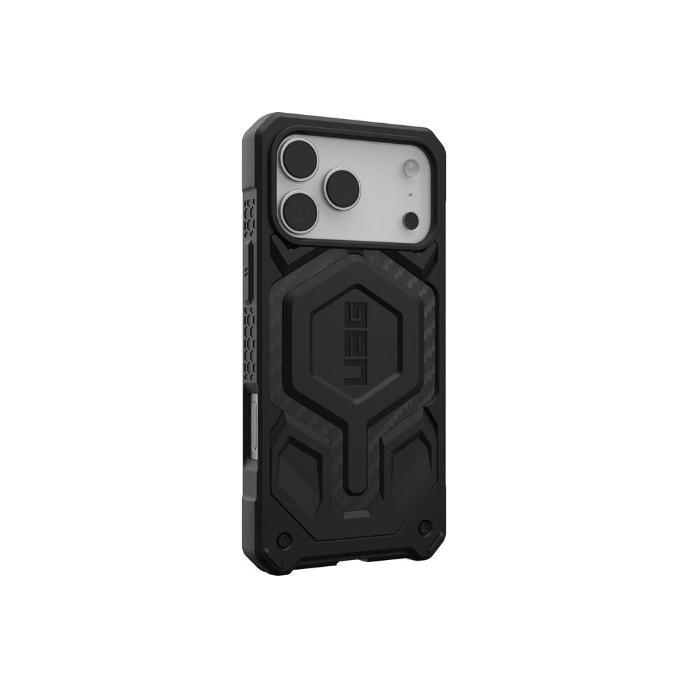 UAG-Monarch-Pro-MagSafe-Carbon-Fiber-kryt-iPhone-17-Pro-Max-cerny