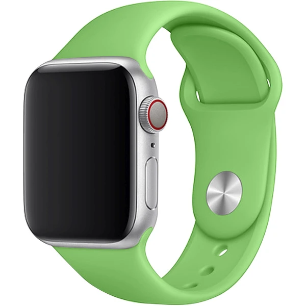 FIXED Silicone Strap set silikonových řemínků Apple Watch 38/40/41mm zelený - Řemínky - Hlavní obrázek