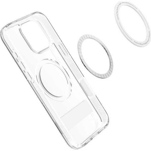 Spigen-Caseology-Capella-MagSafe-Kickstand-kryt-iPhone-16-Pro-clear-gray