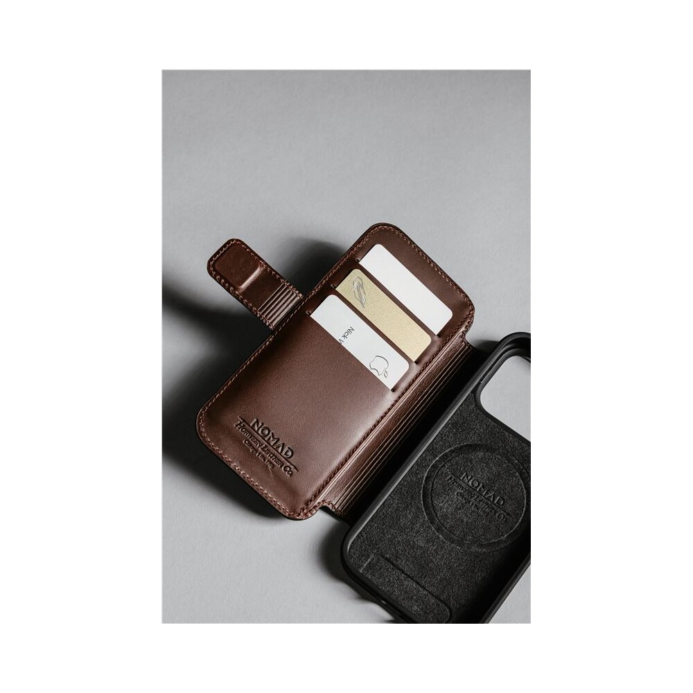 Nomad-Modern-Leather-Folio-Horween-MagSafe-kozene-pouzdro-iPhone-17-Pro-Rustic-Brown