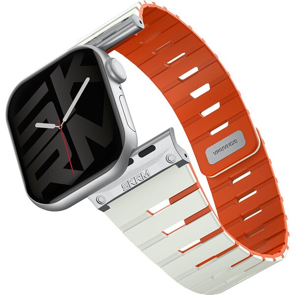 SKINARMA-Gemini-magneticky-reminek-Apple-Watch-42-41-40mm-mentolovy