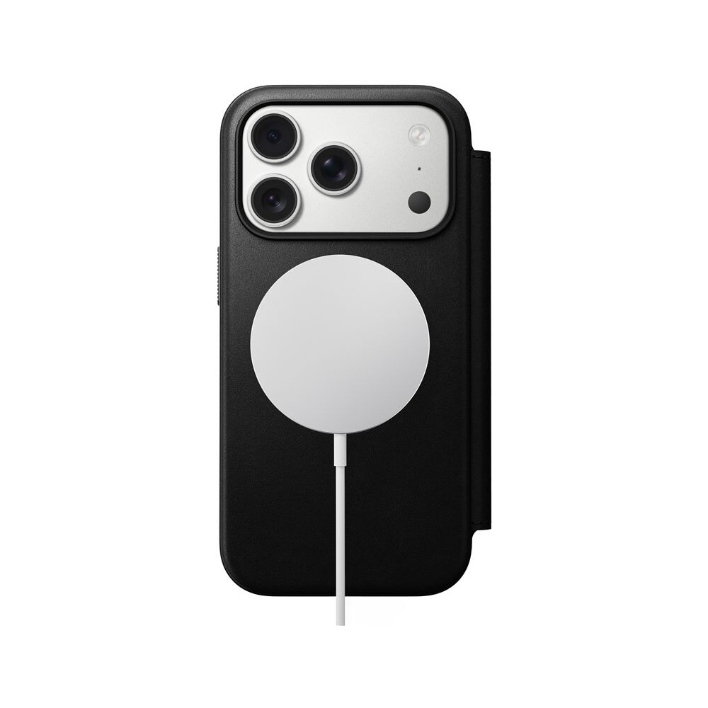 Nomad-Modern-Leather-Folio-MagSafe-kozene-pouzdro-iPhone-17-Pro-Black