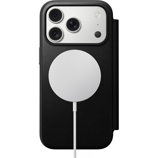 Nomad-Modern-Leather-Folio-MagSafe-kozene-pouzdro-iPhone-17-Pro-Black