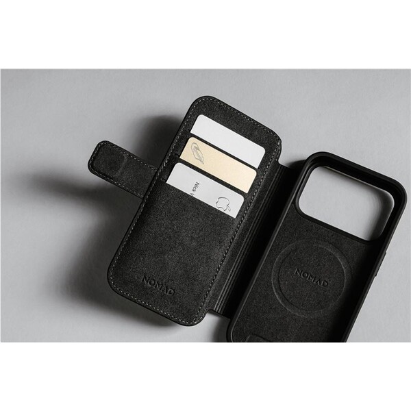 Nomad-Modern-Leather-Folio-MagSafe-kozene-pouzdro-iPhone-17-Pro-Black