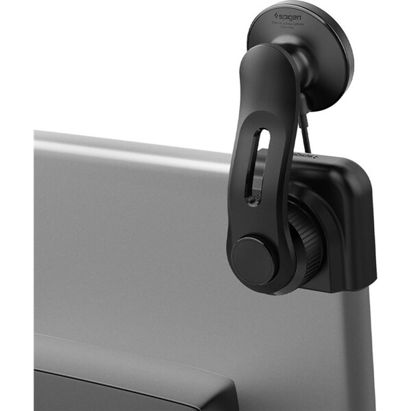 Spigen-Tesla-TapLock-MagSafe-Car-Mount-Charger-Qi2-drzak-s-nabijenim-cerny