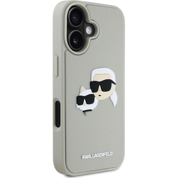 Karl-Lagerfeld-3D-Rubber-Double-Heads-kryt-iPhone-16-bezovy