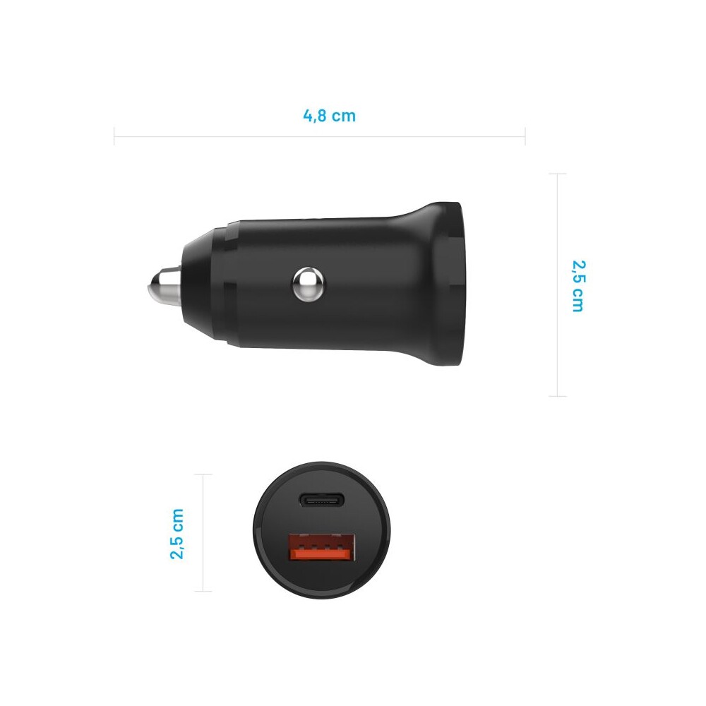 FIXED-autonabijecka-s-USB-C-a-USB-vystupem-a-podporou-PD-20W-cerna