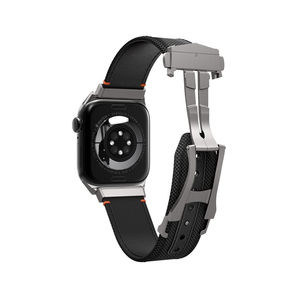 Spigen-Classic-Fit-reminek-Apple-Watch-49-46-45-44mm-cerny