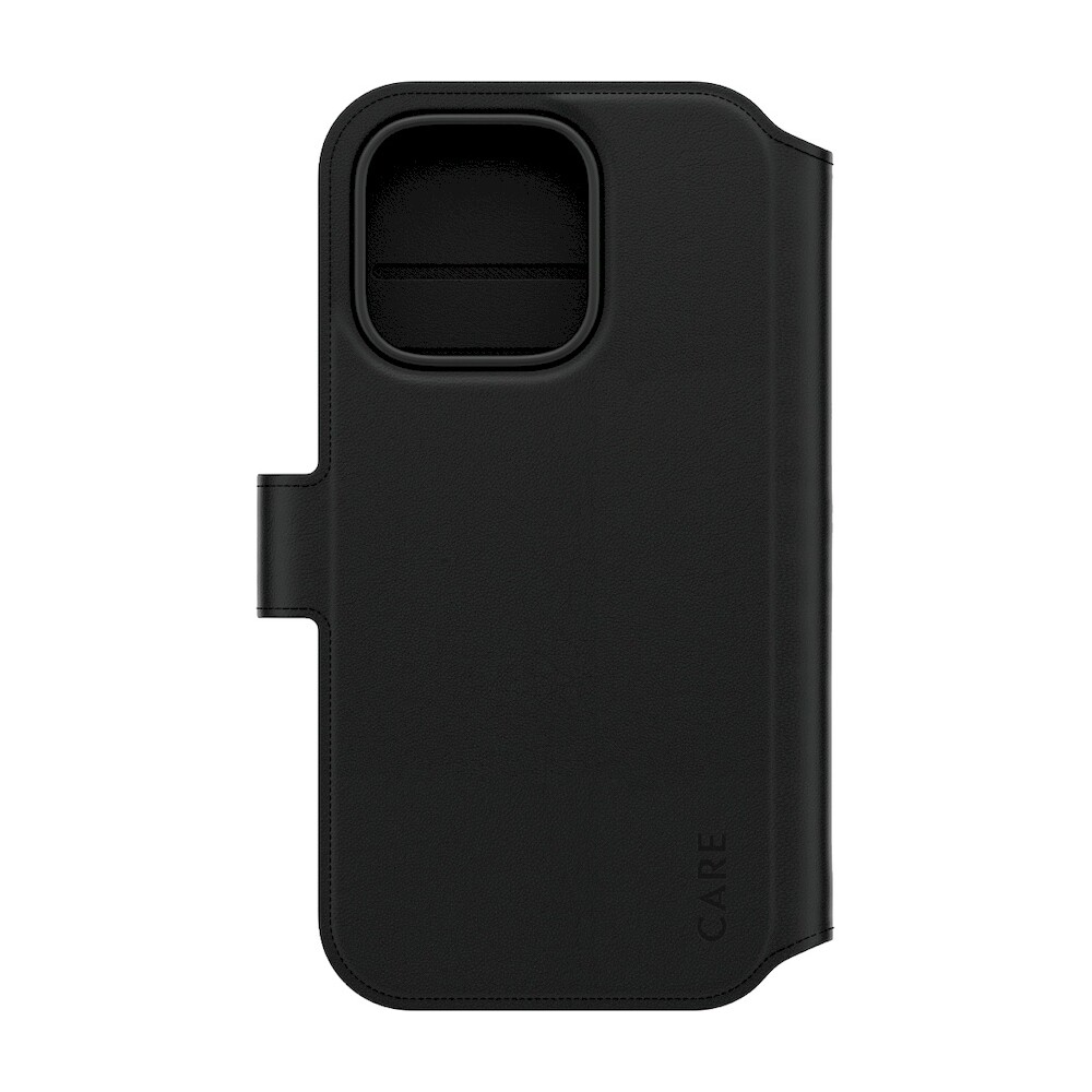 PanzerGlass-CARE-pouzdro-Apple-iPhone-16-Pro-MagSafe-Wallet-2v1-cerny