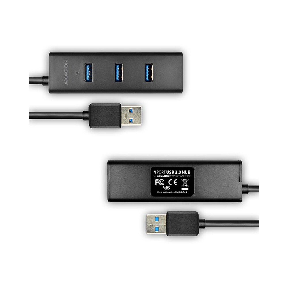 AXAGON-HUE-S2BL-4-Port-USB-3-0-Charging-hub