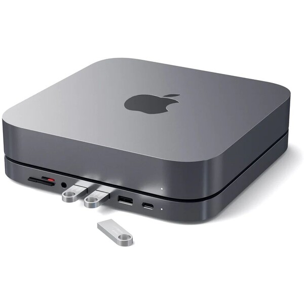 Satechi-Aluminium-Stand-and-Hub-for-Mac-Mini-vesmirne-sedy