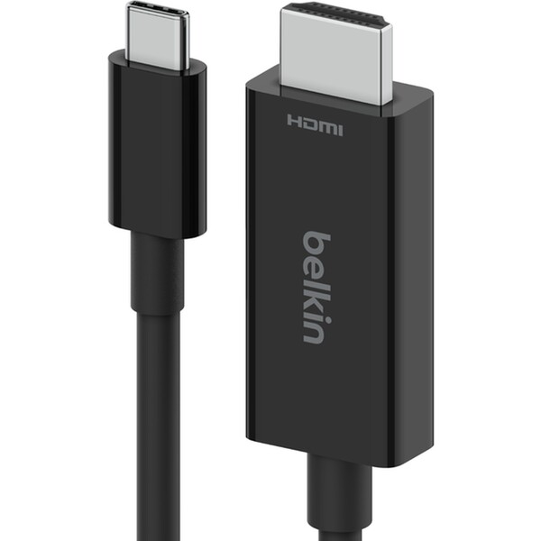Belkin-USB-C-HDMI-2-1-kabel-8K-2m-cerny