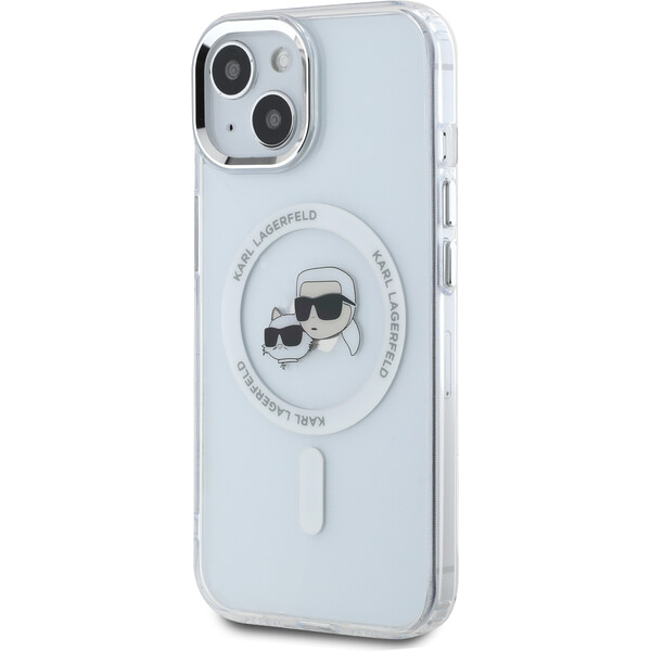 Karl-Lagerfeld-IML-K-CH-Heads-Metal-Frame-MagSafe-zadni-kryt-iPhone-15-ciry