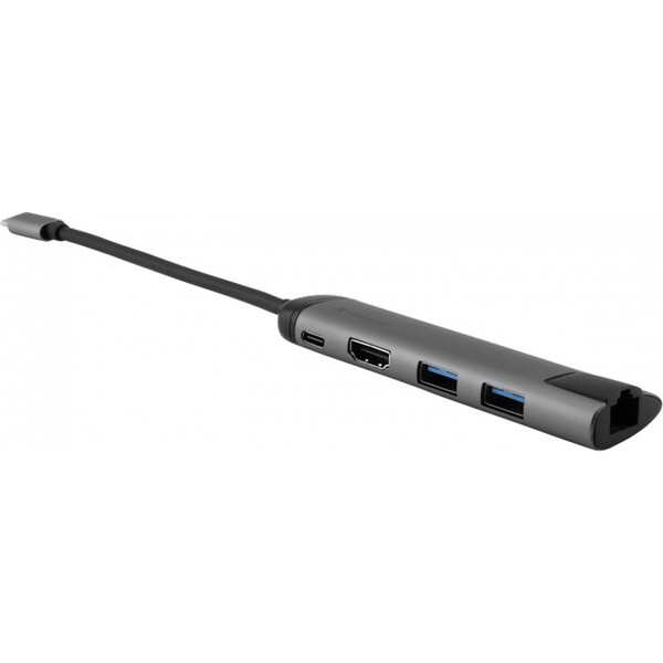 Verbatim-USB-C-Multiport-HUB-2x-USB-3-0-1x-USB-C-HDMI-LAN-dokovaci-stanice-seda