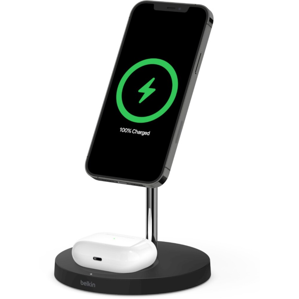 Belkin-BOOST-CHARGE-PRO-2v1-MagSafe-nabijeci-stojanek-15W-cerny