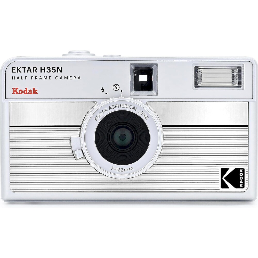 Kodak-EKTAR-H35N-Striped-Analogovy-fotoaparat-stribrny
