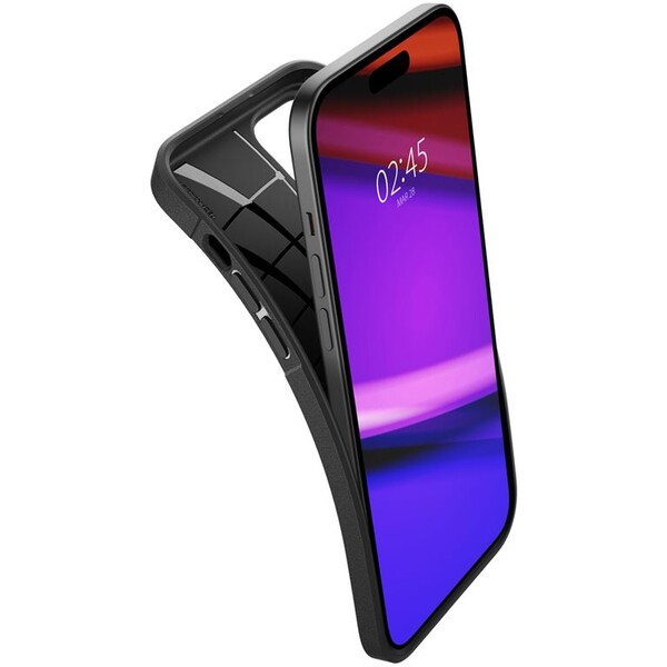 Spigen-Core-Armor-kryt-iPhone-15-matne-cerny