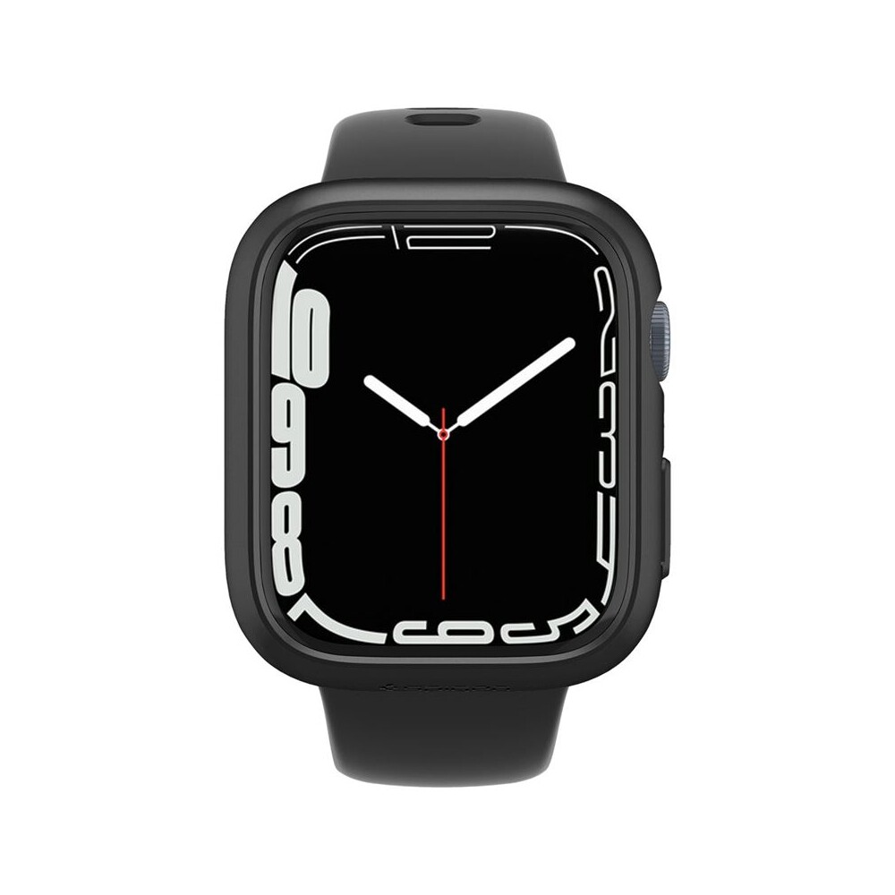 Spigen-Thin-Fit-pouzdro-Apple-Watch-9-8-7-41mm-cerne