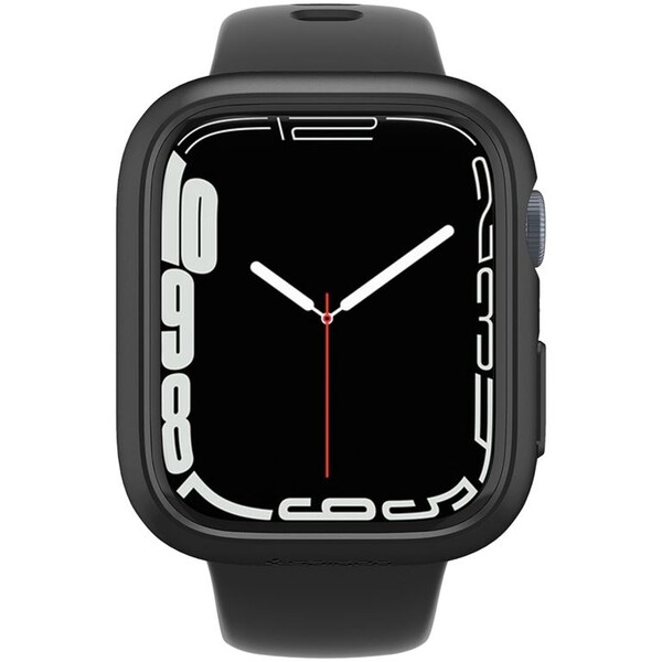 Spigen-Thin-Fit-pouzdro-Apple-Watch-9-8-7-41mm-cerne