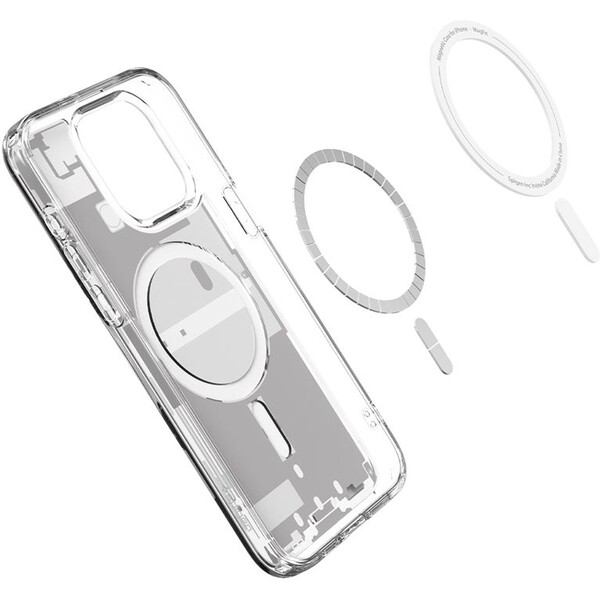 Spigen-Ultra-Hybrid-MagFit-kryt-iPhone-15-Pro-zero-one-bily