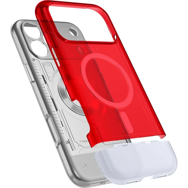 Spigen-Classic-C1-MagSafe-kryt-iPhone-17-Pro-ruby