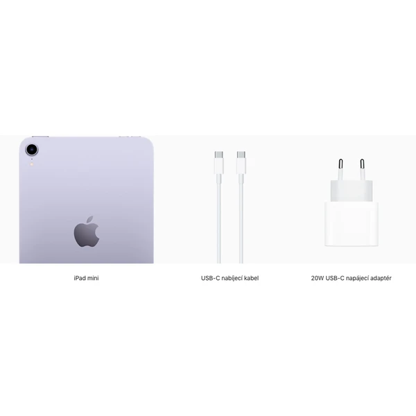Apple iPad mini 256GB Wi-Fi fialový (2021) - Tablety - Obrázek 0MS5300401