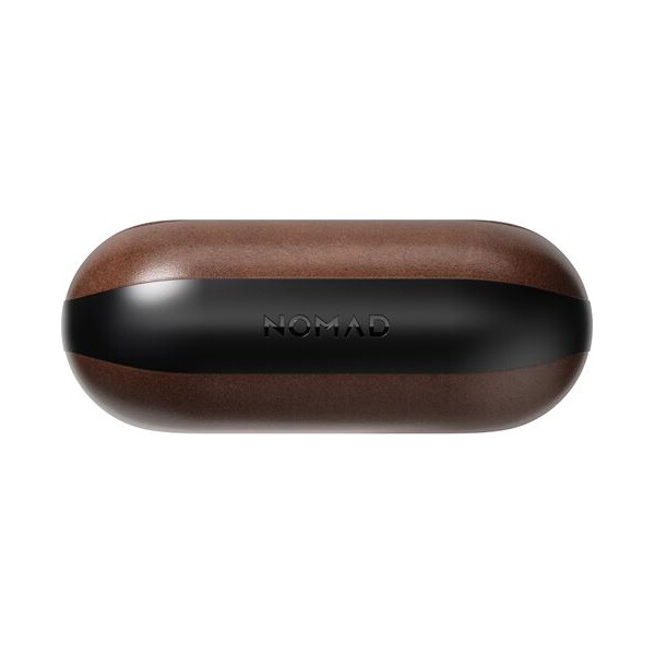 Nomad-Modern-Leather-pouzdro-AirPods-Pro-2-generace-tmave-hnede