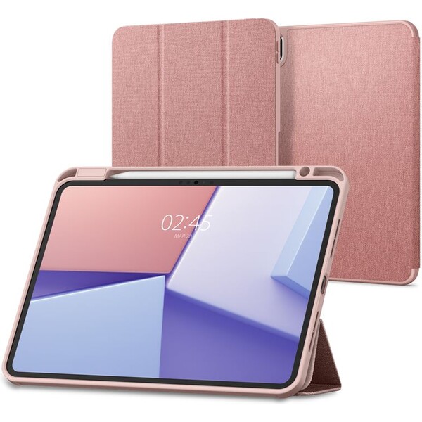 Spigen-Urban-Fit-pouzdro-iPad-Pro-11-2025-ruzove-zlate