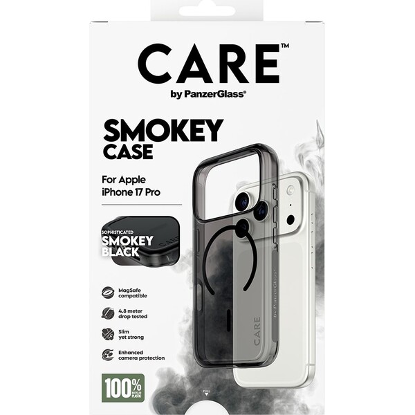 PanzerGlass-CARE-Smokey-kryt-s-MagSafe-Apple-iPhone-17-Pro-kourovy-cerny